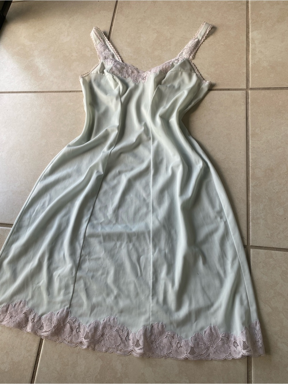 Vtg Neyret Paris Slip Dress